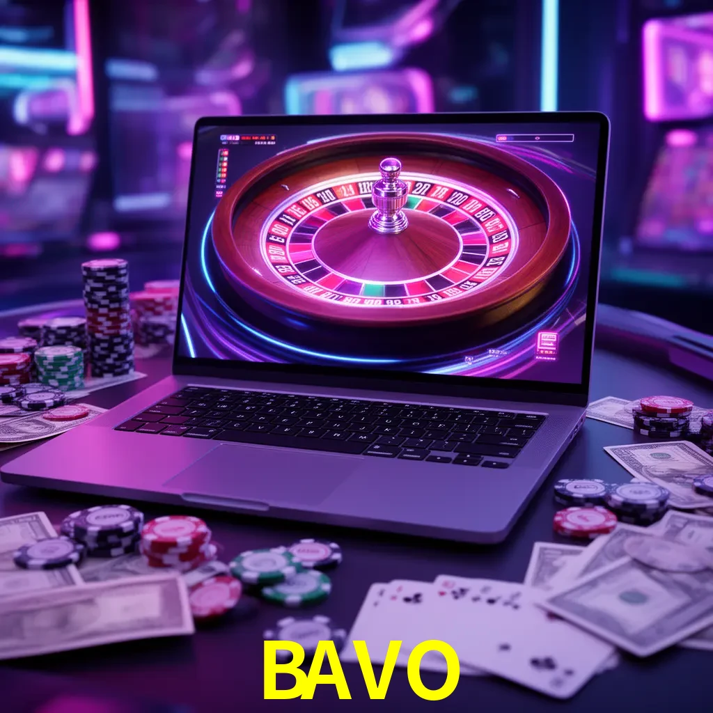 Centro móvil BAVO con casino, cajero, bonos, app y acceso de cuenta para México